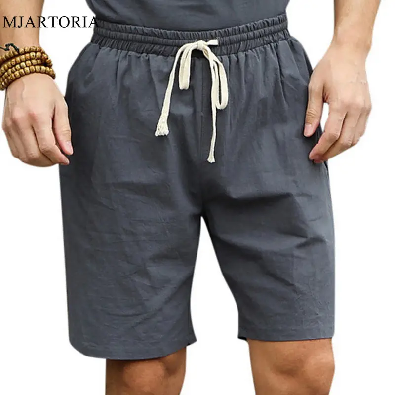 Шорты MJARTORIA мужские с эластичным поясом повседневные хлопковые джоггеры