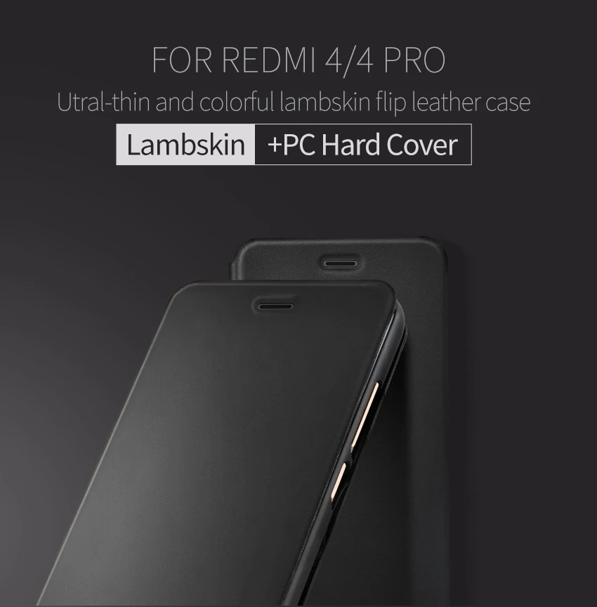 Чехол-книжка TCICPC для Xiaomi Redmi 4 pro, чехол для Xiaomi Redmi 4 Redmi 4 pro prime из овечьей кожи+ жесткий чехол-накладка из поликарбоната
