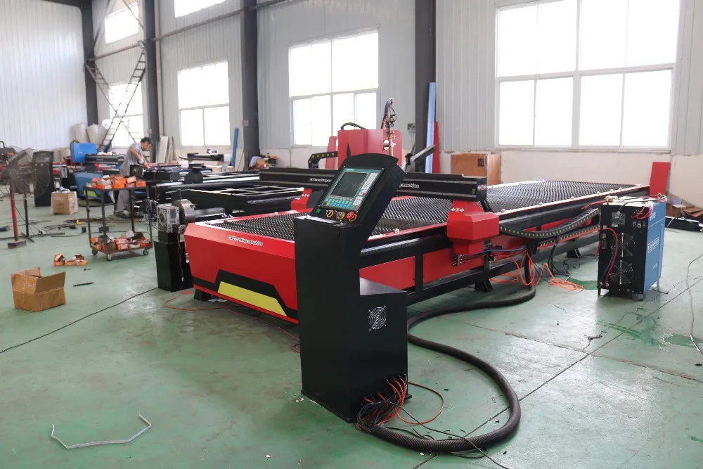 1500*6000 мм металлическая трубка плазменная cnc машина для резки пламени|Машины