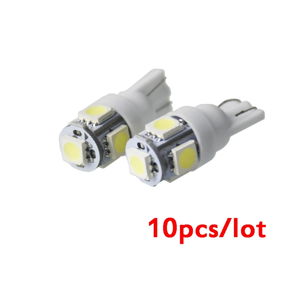 10 шт. Автомобильные светодиодные лампы T10 W5W 168 194 SMD | Автомобили и мотоциклы