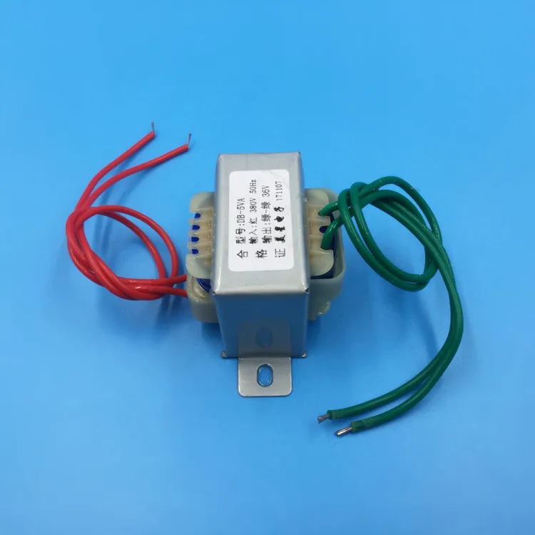 Силовой трансформатор 5 Вт DB-5VA 13*20 380В 36В 0.138A AC 5Вт | Обустройство дома