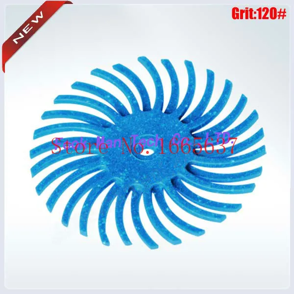 

Free Shipping 100 Pieces Jewelry Polishing Tool 120# 3M Radial Bristle Discs