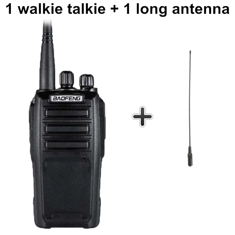 Add a long antenna Baofeng UV-6 портативная рация, Новое поступление, 8 Вт, 128 каналов, высокая мощность, долгий режим ожидания, UHF VHF, двухдиапазонное двухстороннее радио, Woki Toki CB радио - Цвет: Add a long antenna