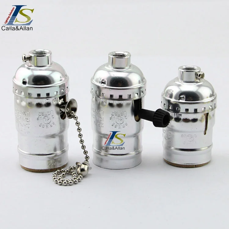 Алюминиевый держатель для ламп Эдисона E26 винтажный в ретро стиле аксессуары