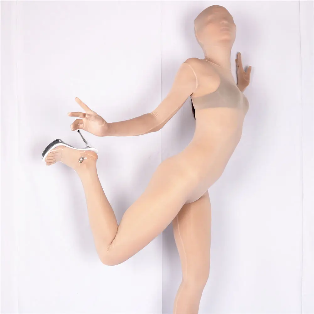 Бесплатная доставка сексуальные прозрачные телесные сетчатые цельные колготки