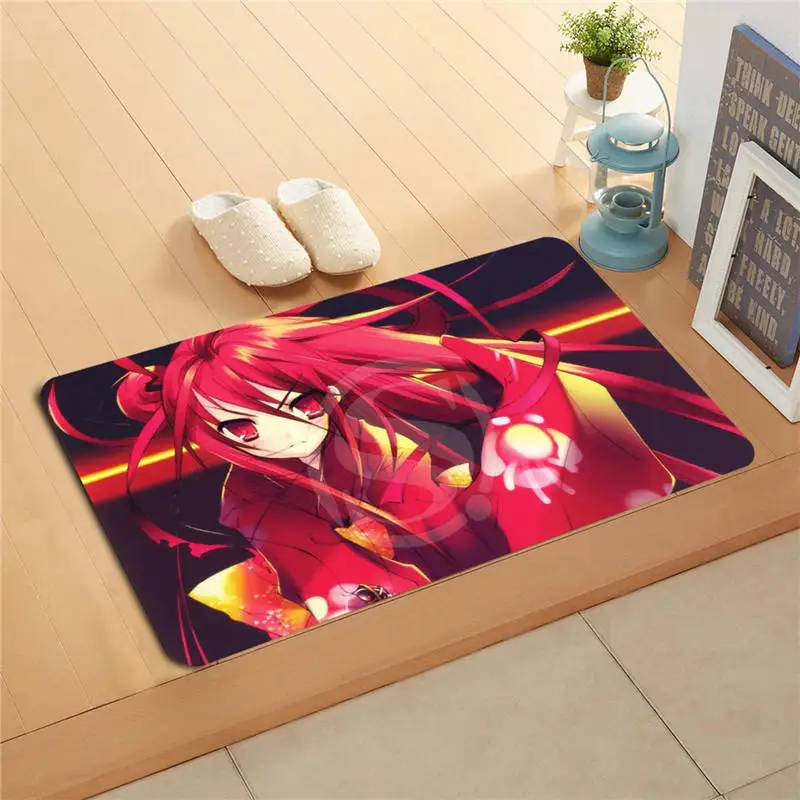 W620 #3 пользовательский девушка шакюган no shana Anime дверной коврик с акварельной