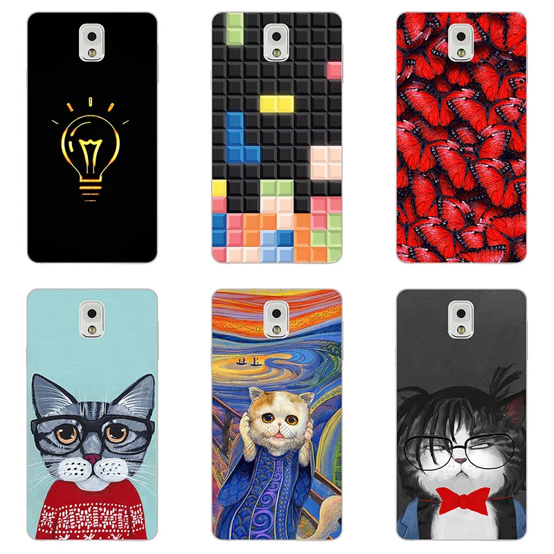 Для samsung Galaxy Note 3 N9006 N9005 чехол твердый пластиковый на заднюю панель Coque s