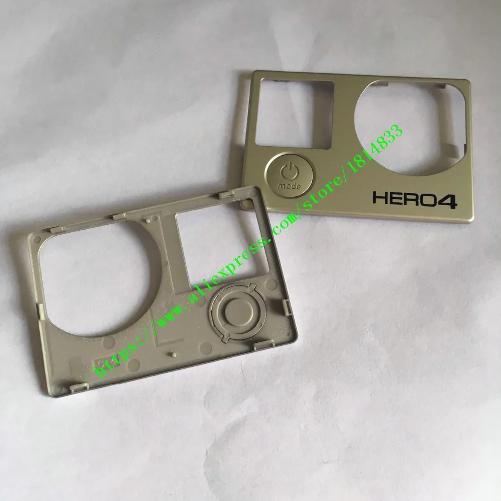 Передняя панель для Gopro Hero 4 передняя Hero4 крышка Лицевая с кнопкой режима запасные