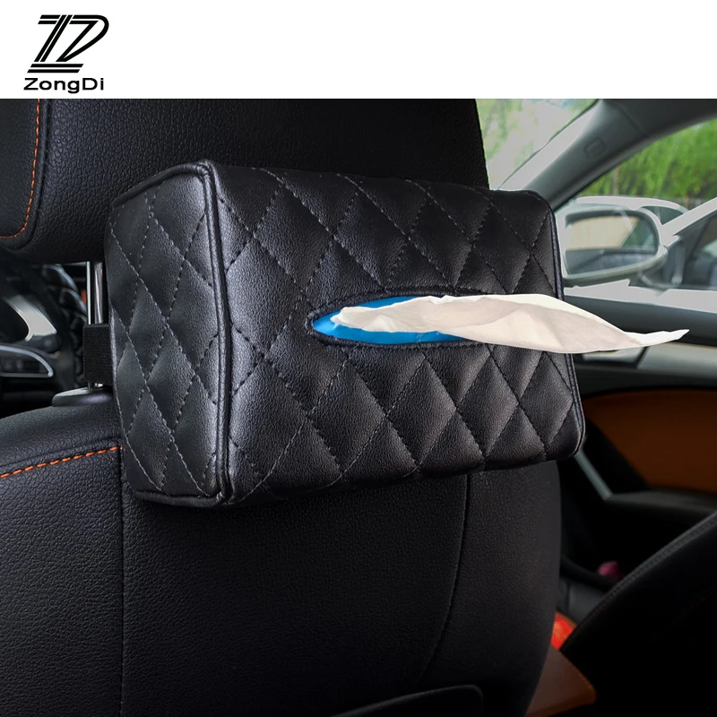 ZD 1 шт. Автомобильная подвесная бумажная коробка для Ford focus 2 fiesta VW polo passat b5 b6 Mazda 3 6