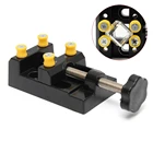 Настольный мини-тиски для резьбы по челюсти верстак зажим сверлильный станок зажим микро зажим регулируемые плоские плоскогубцы DIY Ювелирные изделия ручные инструменты