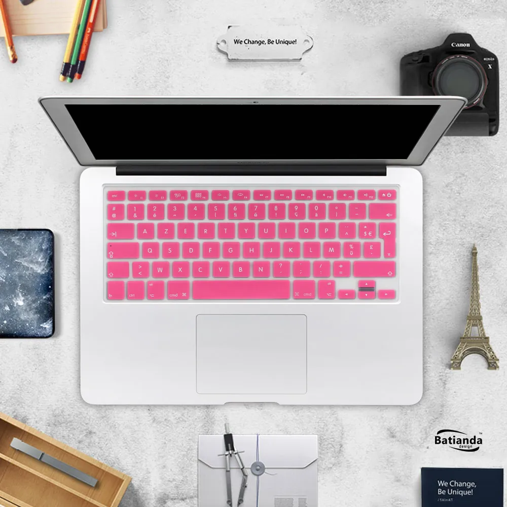 Для Apple Macbook Pro Air 13 15 стандарта ЕС, США, Великобритании турецкий мягкий чехол-клавиатура для Macbook 13,3 15,4 дюймов A1466 A1502 клавиатура протектор