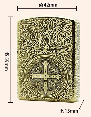 FXGZS ZOR бренд 5,9*1,5 см 148 г 912 пятисторонняя резная медная Зажигалка constantine fahter