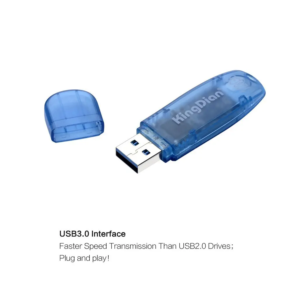 KingDian USB 3 0 128 ГБ высокая производительность флэш накопитель до 100 МБ/с. (U10