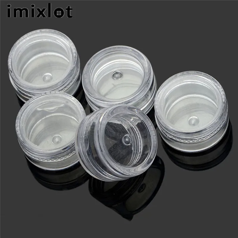 Imixlot пластиковая круглая прямоугольная прозрачная коробка для пирсинга и пирсинга в носу, серьги-гвоздики, чехол-подставка для хранения