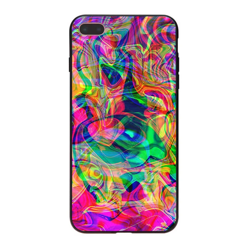 MaiYaCa Psychedelic Trippy art poster в продаже мягкие Аксессуары для телефона чехол iPhone 8 7 6 6S Plus X