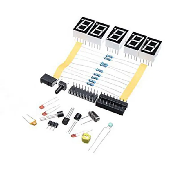 1Hz-50MHz цифровой светодиодный кварцевый генератор счетчик частоты тестер DIY Kit 5 цифр Разрешение измерители частоты- M25
