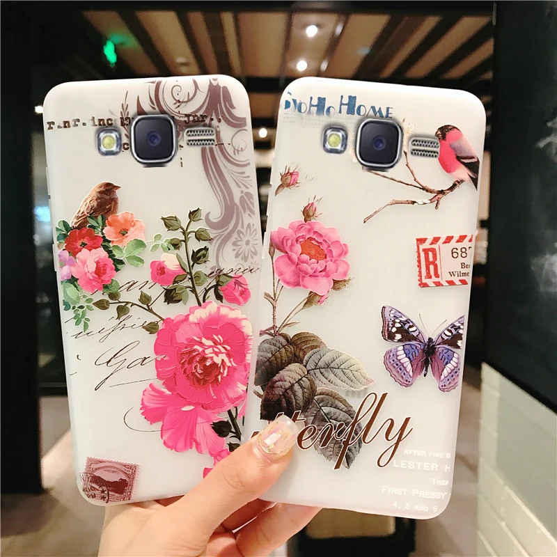 Роскошный coque чехол для Samsung Galaxy J3 2016 j310 задняя крышка телефона тисненый