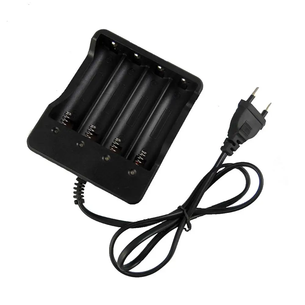 EastVita Smart 4 слота зарядное устройство 18650 AC зарядное устройство портативное зарядное устройство с Светодиодный индикатор США/ЕС вилка