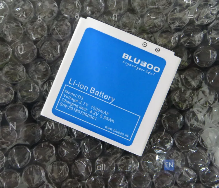 Высококачественный аккумулятор AZK 1500 мАч D3 для смартфона Bluboo D3|Аккумуляторы