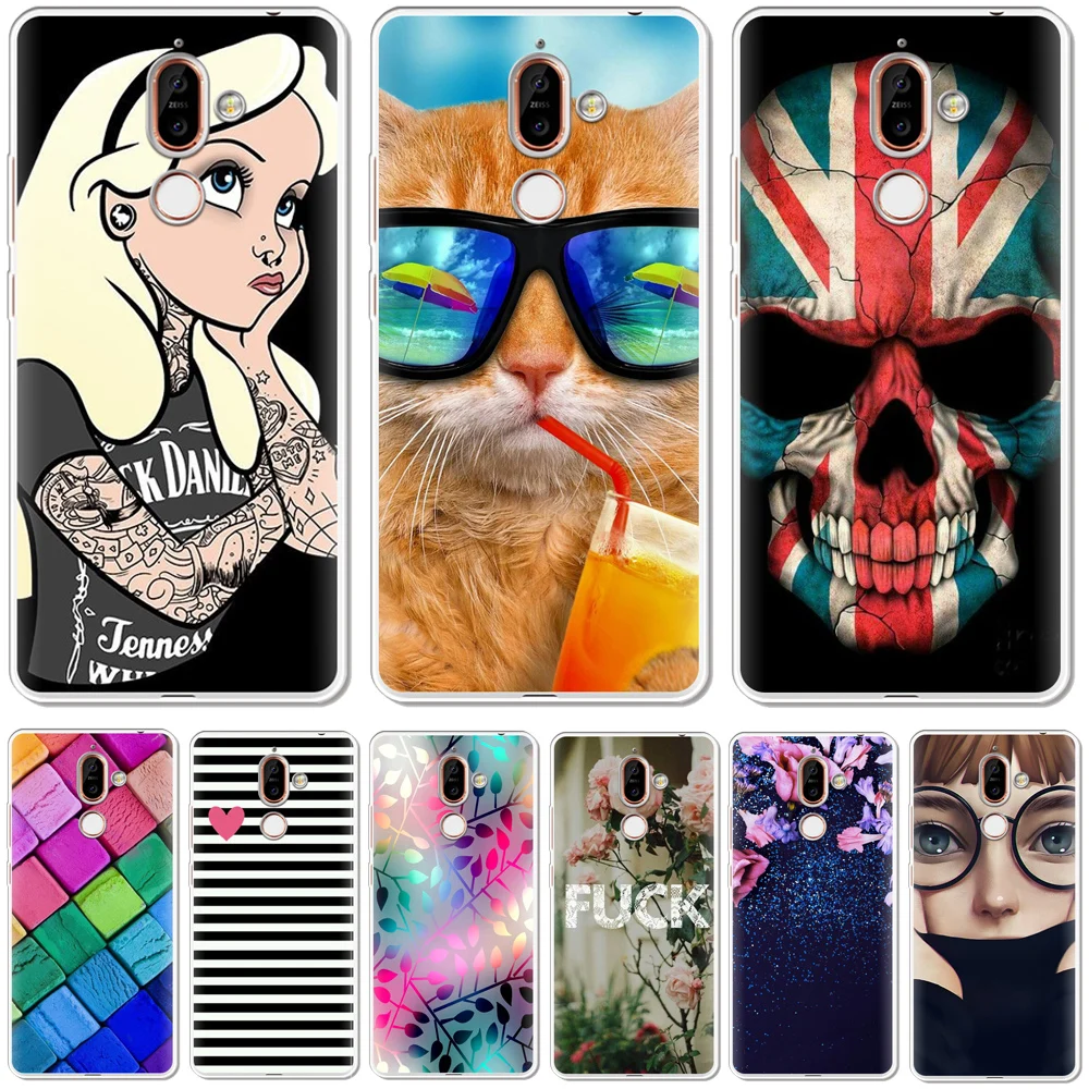 YIKS Soft Silicone TPU Phone Case Cover For Nokia 3 5 8 6 2 7 9 1 2.1 3.1 5.1 6.1 7.1 Plus 2018 Back Cases Coque Etui |