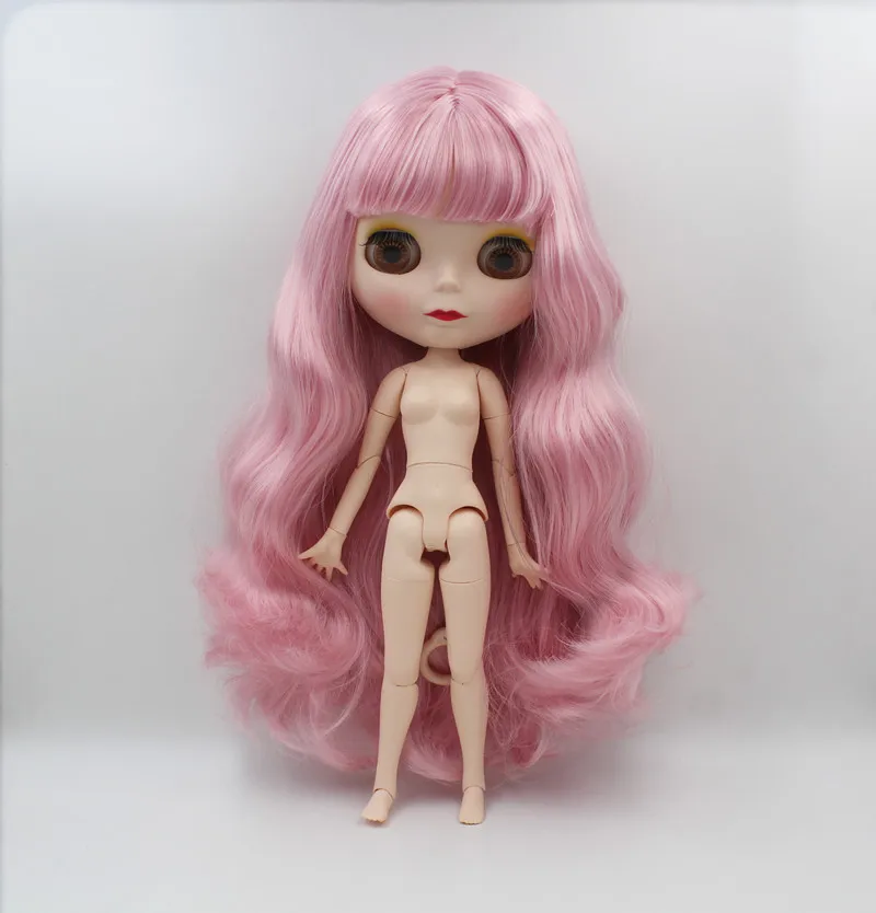 Кукла блайз кукла с кудрявыми волосами 1/6 Обнаженная 19 шарниров новая ракушка