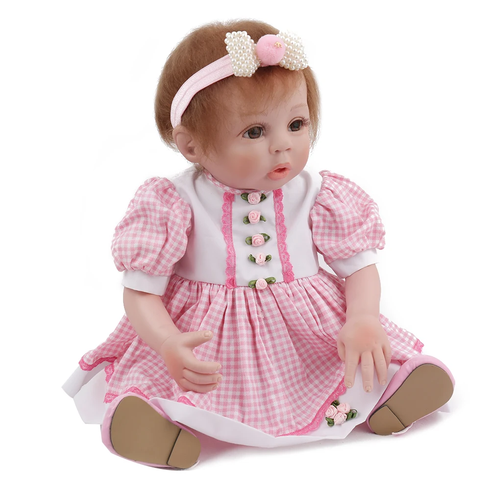Силиконовые куклы Reborn Baby новые реалистичные виниловые Menina 20 дюймов ручная работа