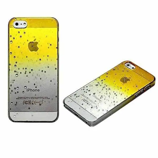 Decathlete Raindrop Grain Pattern PC Protector Case Cover For iPhone 5 5S |