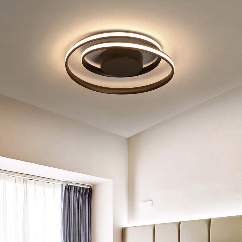 Lustre люстра LED освещение гостиной спальни современная алюминиевая волна