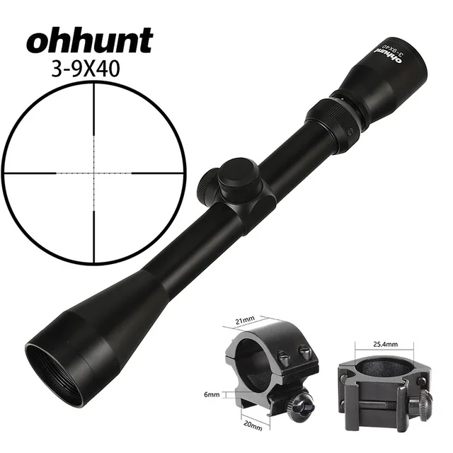 8 Ohhunt Охота Airsofts прицел 4-12X50EG Тактический Воздушный пистолет Красный Зеленый точечный Лазер прицел голографический оптический прицел - Цвет: 8
