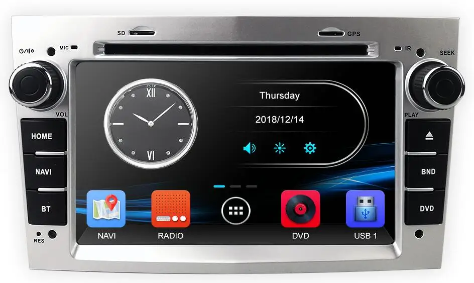 silver " 2 din автомобильный DVD стерео для Vauxhall Opel Astra H G Vectra Antara Zafira Corsa gps Navi Радио 3 цвета рулевое колесо камера - Цвет: silver
