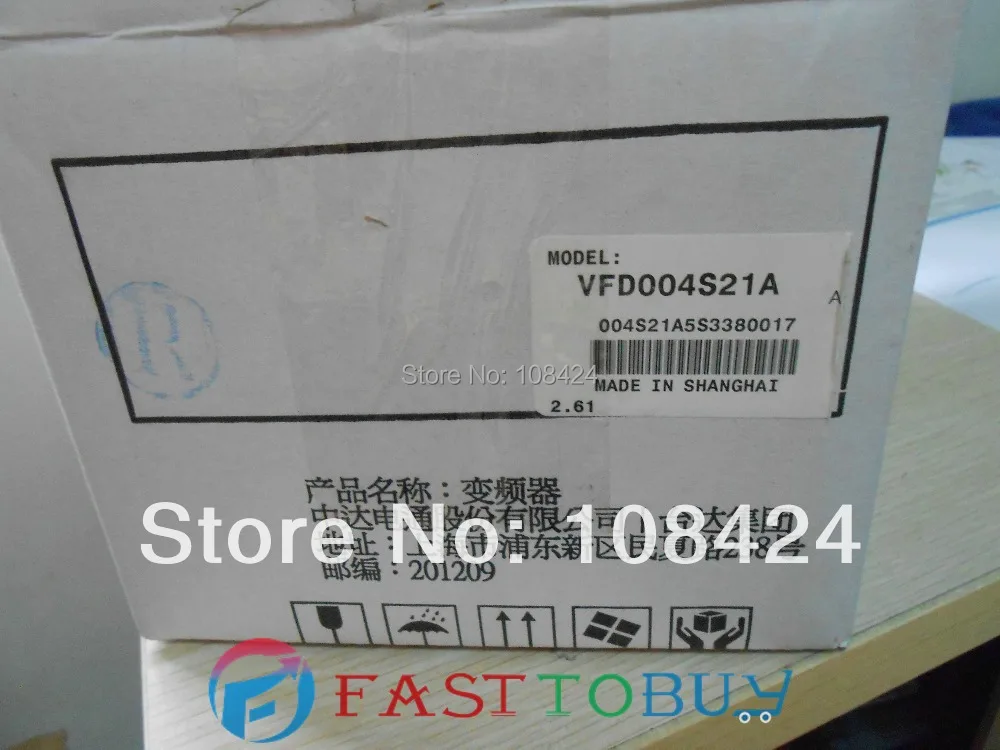 Delta Инвертор VFD привод VFD004S21A 1 фаза 220 В 400 кВт л.с. ~ Гц мерцающий ткацкий станок и упаковочная машина|vfd drive|inverter