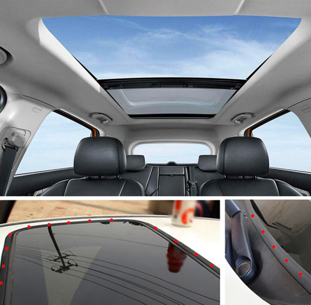 3M Car sunroof seal sticker Auto Accessories for Land Rover LR4 LR3 LR2 Range Evoque Defender Discovery Freelander | Автомобили и