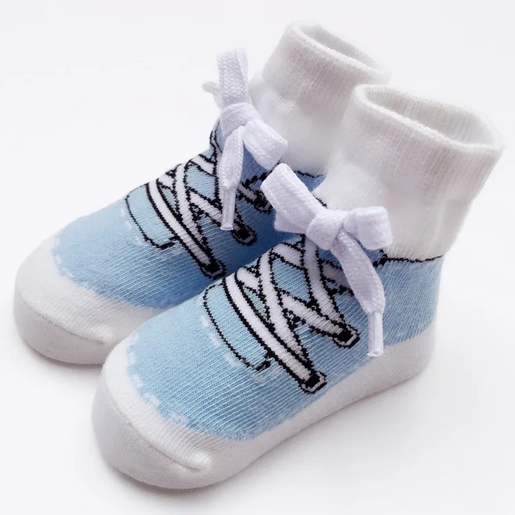 Детские носки New Born Спорт Стиль тапки для новорожденных мальчиков Штаны девочек с