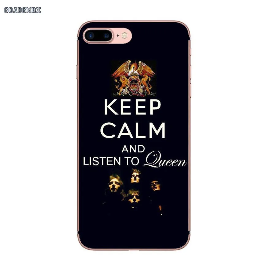 Популярный мягкий прозрачный чехол Freddy Mercury Queen для iPhone 6 6S 7 8 Plus X XS MAX XR 4 4S 5 5S SE 5C |
