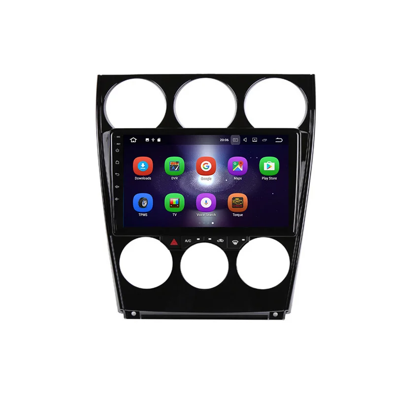 Aoluoya IPS 2G RAM четырехъядерный Android 7 1 автомобильный DVD GPS плеер для Mazda 6 2006 2007 2008 2009 2016
