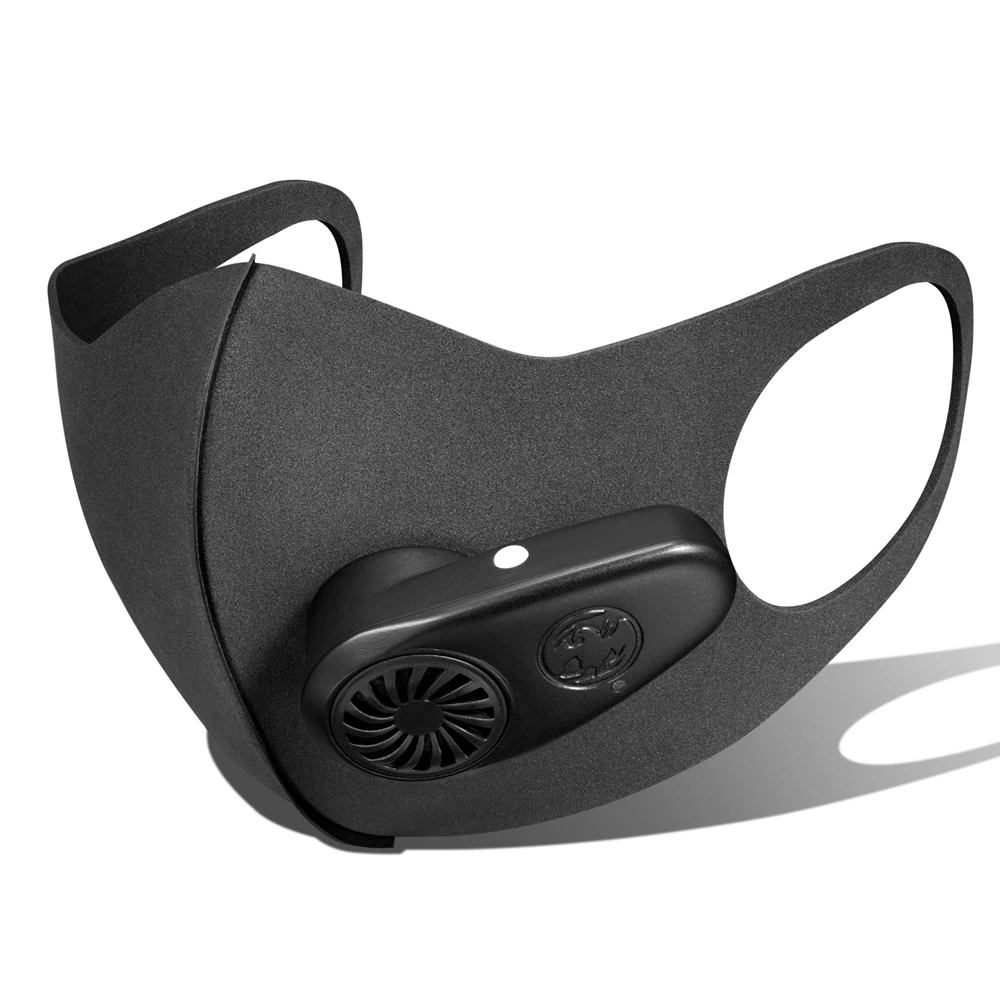 PM2.5 маска от пыли Smart здоровый воздух Очищающая свежего воздуха черный