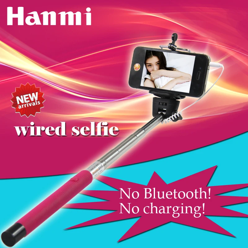 Z07 5S выдвижной кабель для селфи монопода штатив камеры монопод iPhone 6p Samsung Android pau de