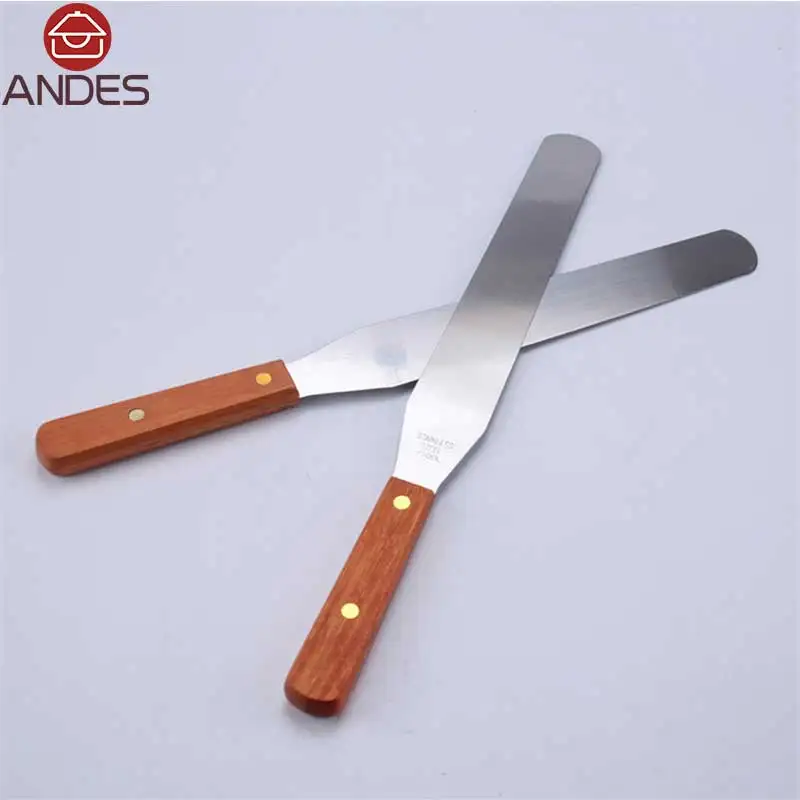 Кухня gadgets3 шт 6 8 10 дюймов нержавеющая сталь масло нож для кремового торта шпатель