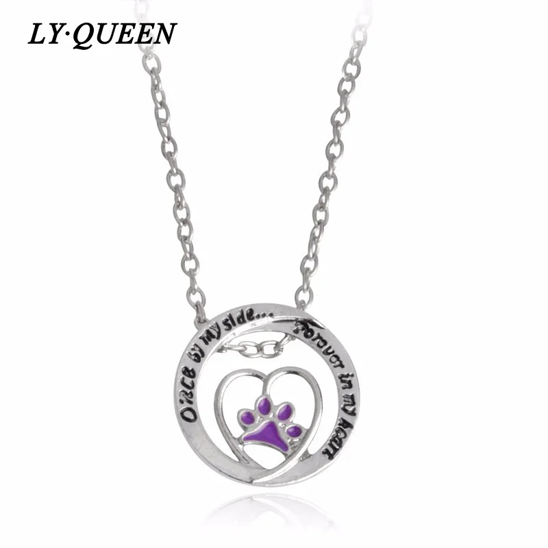 Новый кулон для влюбленных с принтом щенков Щенячий патруль один раз на моей