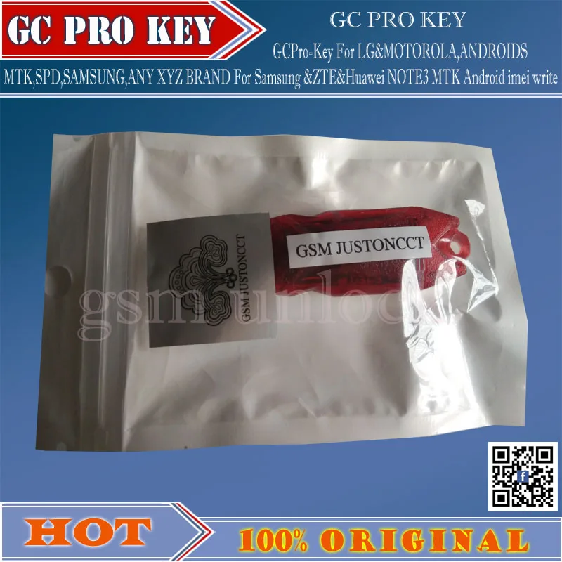 Gsmjustoncct Бесплатная доставка Новый 2018 GC pro ключ от gpg команда работает первый MTK