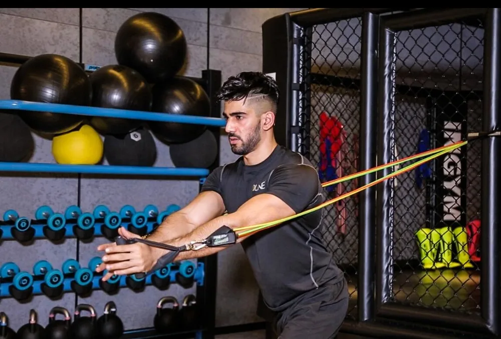 DLINE набор эластичных лент для пилатеса 11 шт./компл.|exercise tube|crossfit fitness equipmentfitness equipment