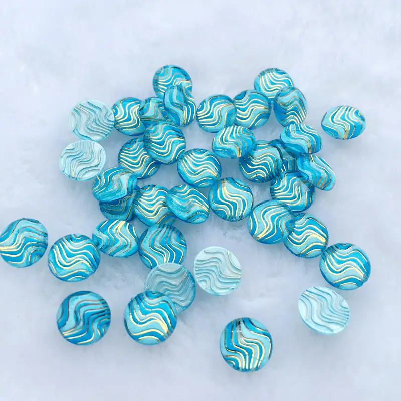 Круглая аппликация для одежды из Тайваньского акрила 10 мм 80 шт./лот-E835 | Дом и сад