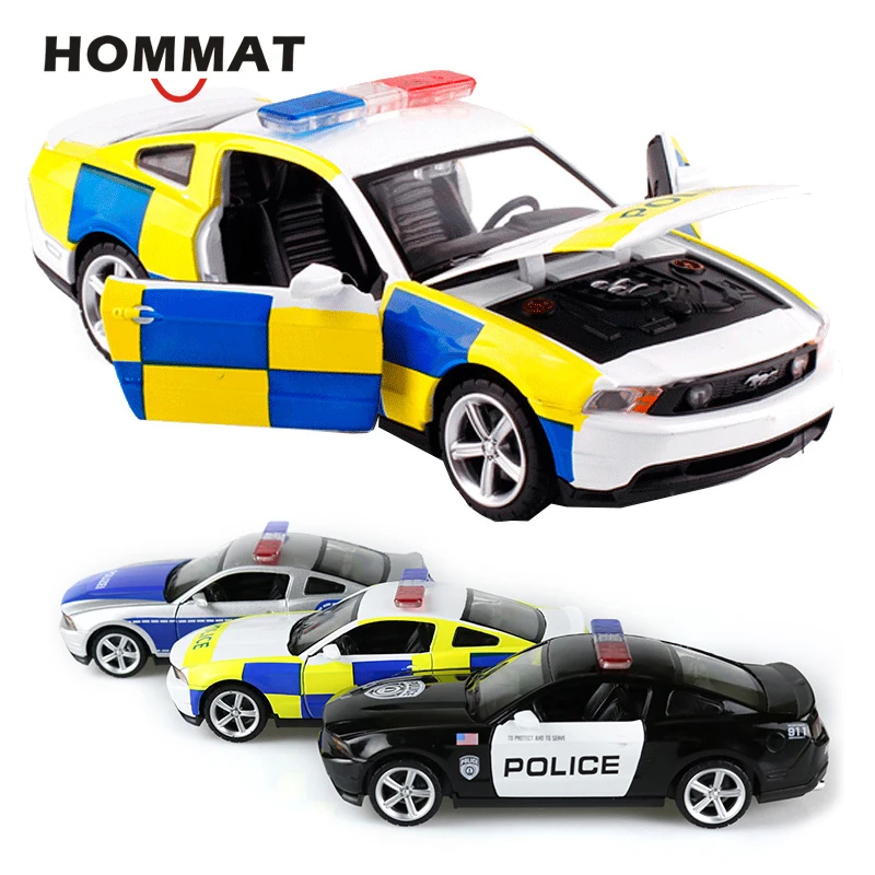 Модель автомобиля HOMMAT в масштабе 1:32 Ford Mustang GT литые под давлением и игрушечные
