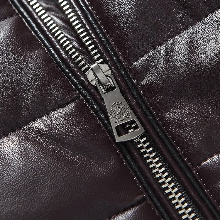 Batmo новинка 2017 зимняя высококачественная Мужская парка из искусственной кожи