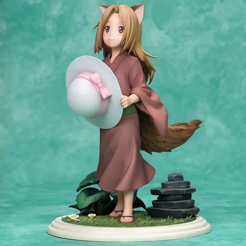 Экшн-фигурка Нацумэ Yuujinchou с маленькой лисой масштаб 1/8 окрашенная фигурка лисы