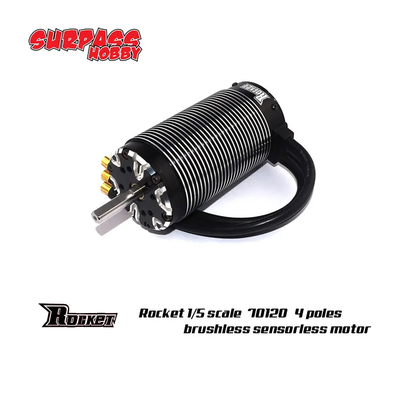 SURPASS HOBBY Rocket 70120 680KV 620KV 480KV безщеточный двигатель с высоким крутящим моментом для 1/5 Масштаб RC монстр внедорожный грузовик автомобиль