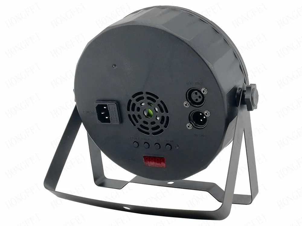 8 шт./лот 54x3 Вт RGB 3в1 Светодиодный прожектор плоских параллельных лучей DMX512 dj огни профессиональное сценическое освещение оборудование
