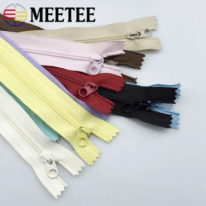 20 шт. Meetee 3 # нейлоновые молнии см подъемная молния DIY аксессуары ручной работы