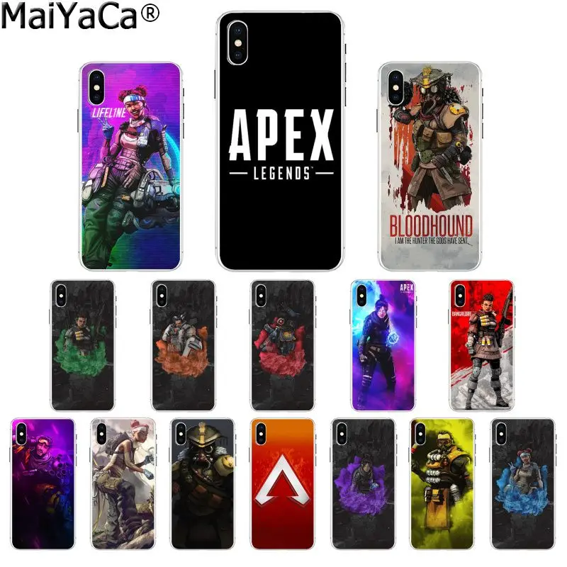 MaiYaCa Apex Legends Горячая игра ТПУ Мягкий силиконовый чехол для телефона Apple iPhone 8 7 6 6S | Бамперы -32975018605