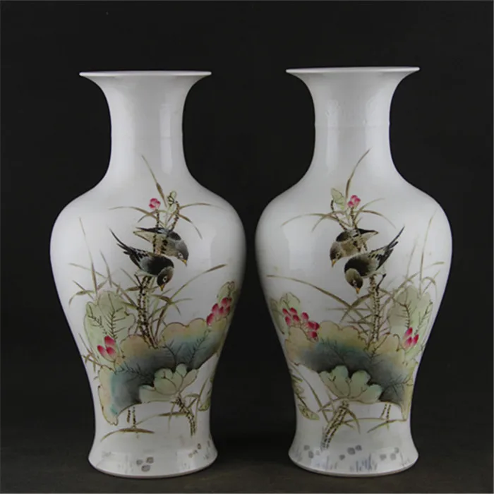 6 антикварных фарфоровых ВАЗ пастельные бутылки одна пара ручная роспись